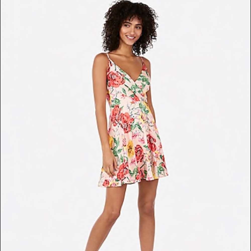 Express Floral Dress